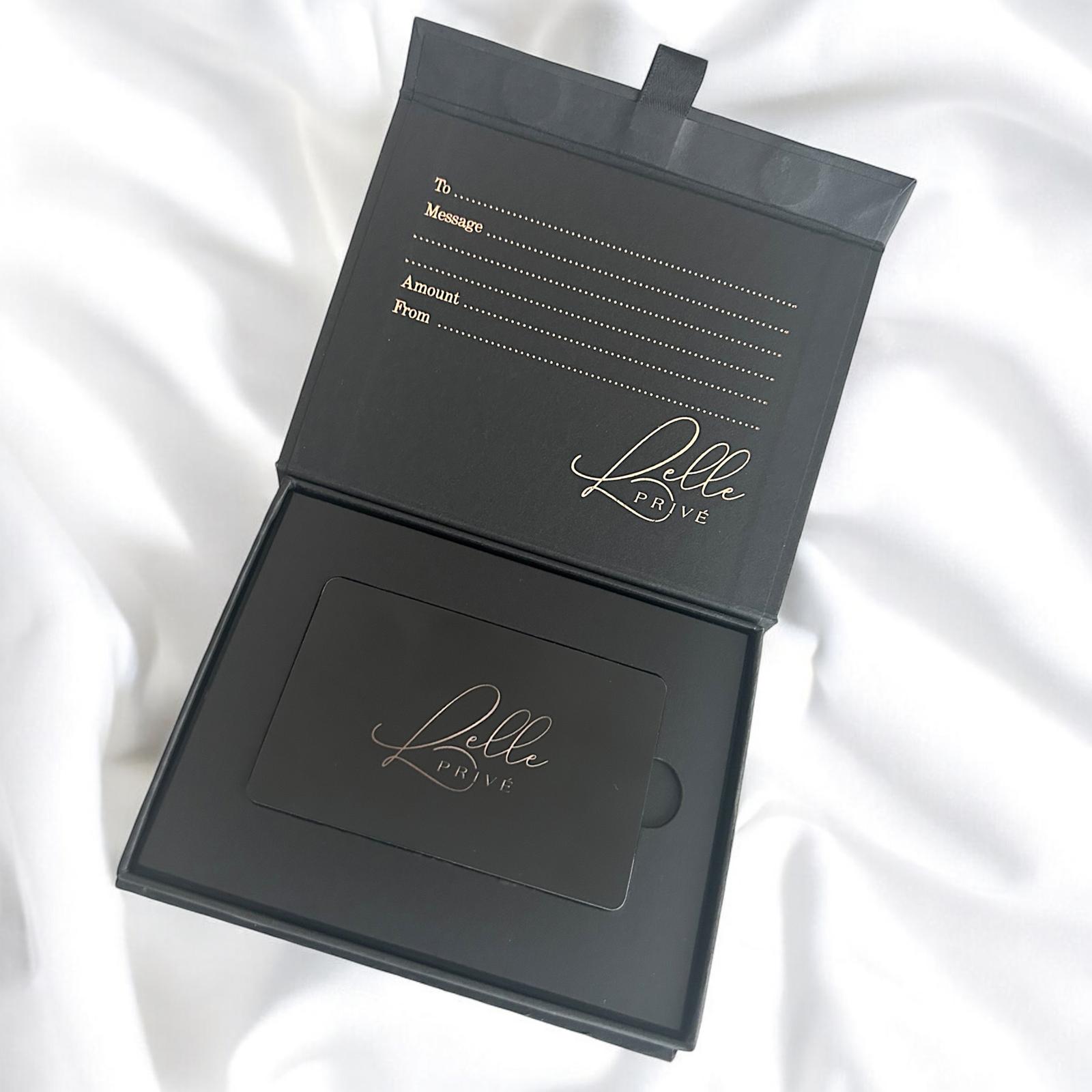 Belle Privé - Luxury Physical Gift Card