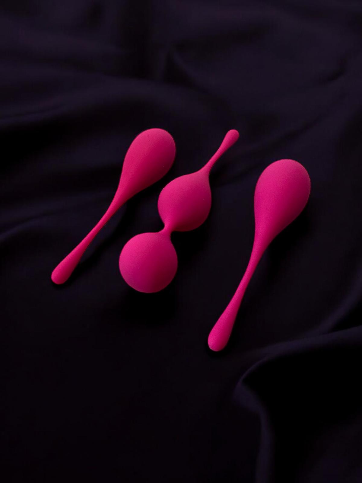 3 Piece Kegel Ball Toning Frequency Set