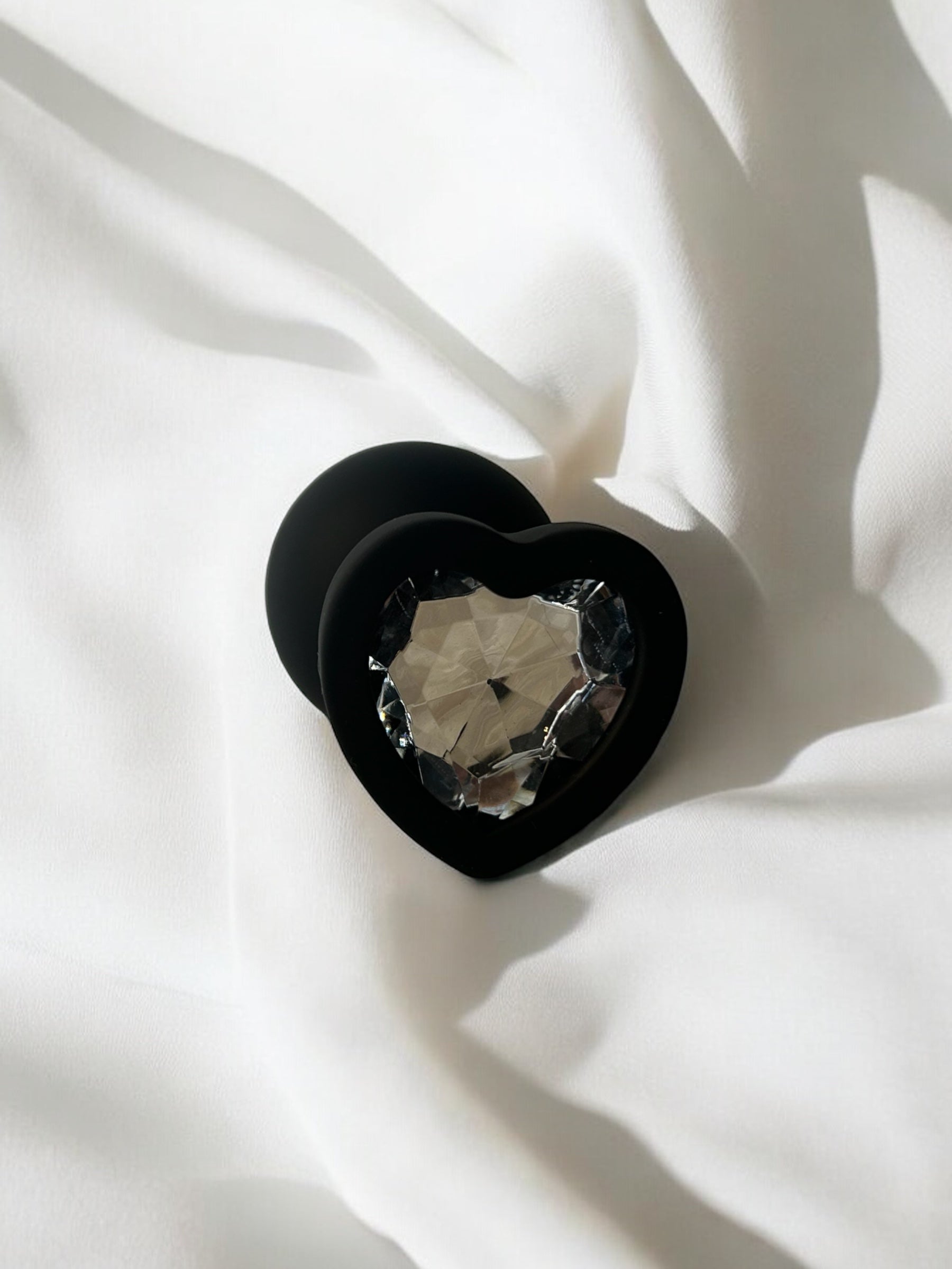 Jewelled Silicone Anal Plug - 3 Sizes