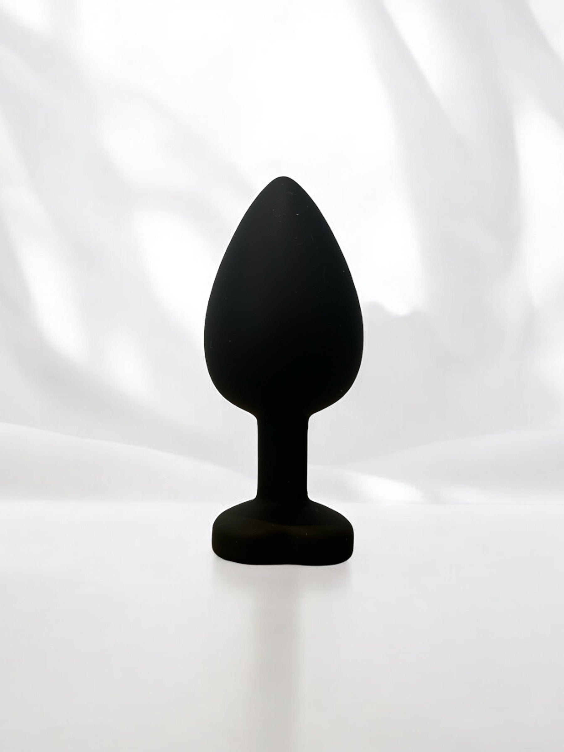 Jewelled Silicone Anal Plug - 3 Sizes