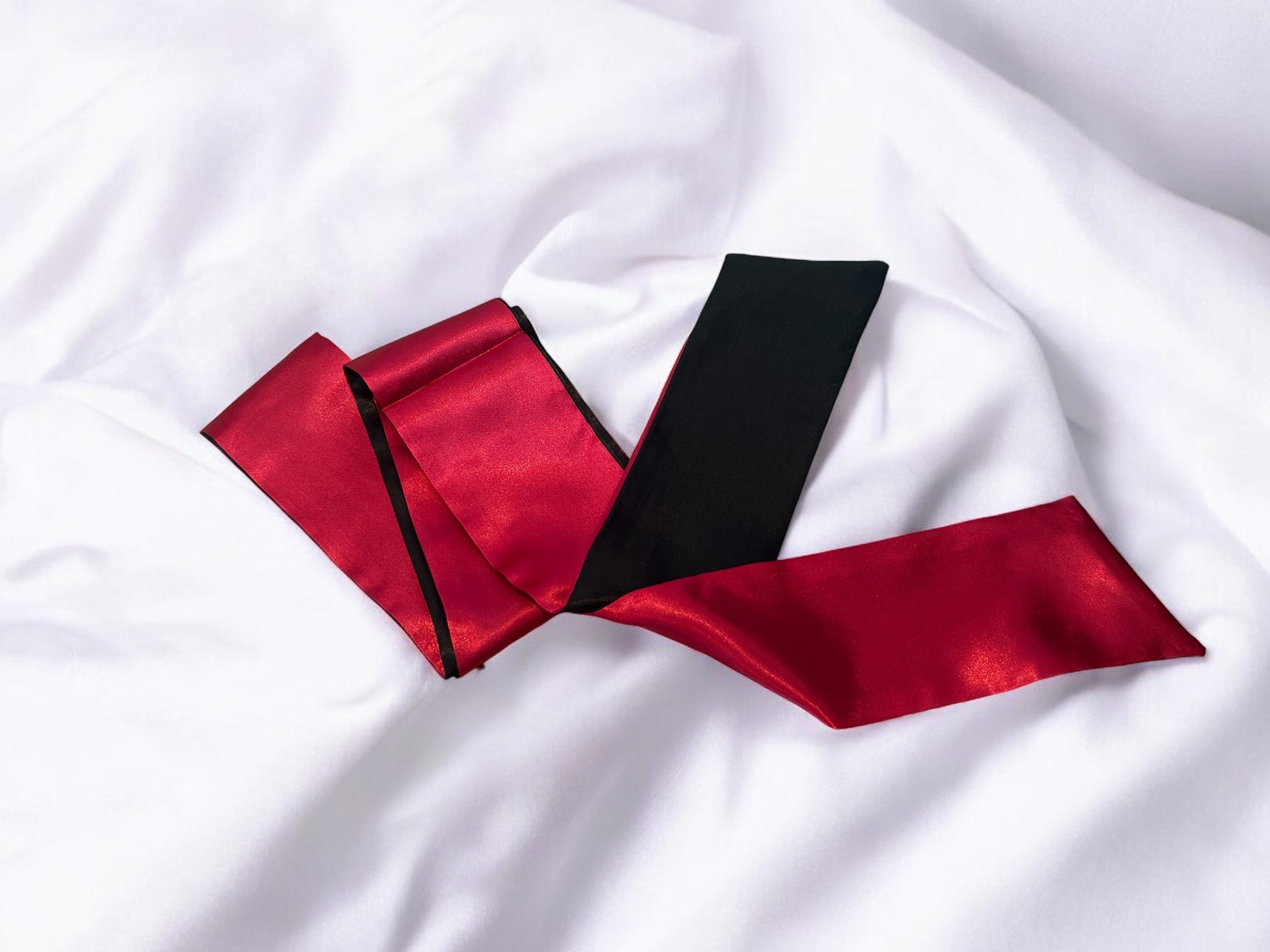 Satin Blindfold and Tie